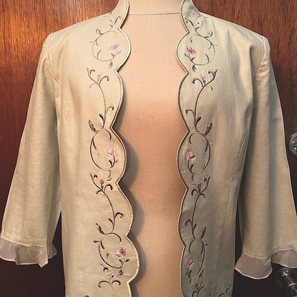Samantha Rose, Linen Blend Jacket
